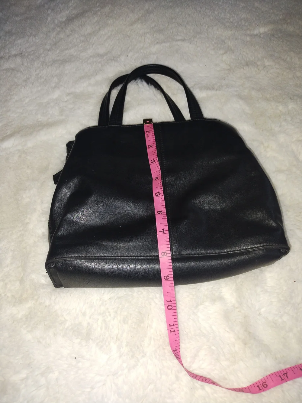 Nine West Black Satchel Handbag